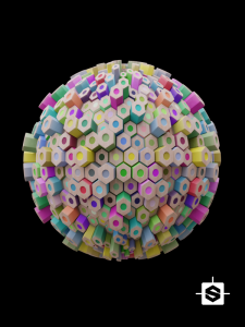 free seamless pbr colored pencils texture