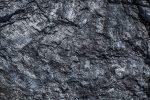 Close-up of black coal