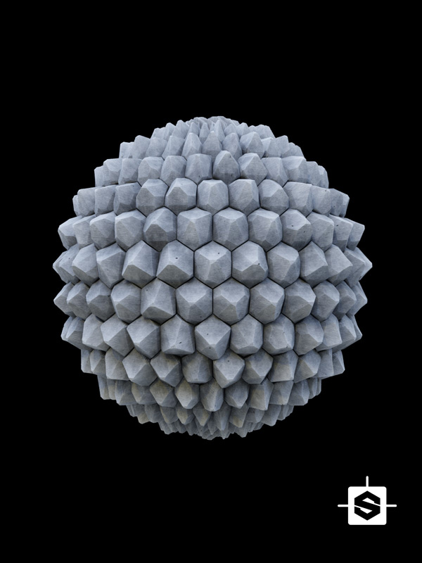 free pbr seamless concrete blocks texture