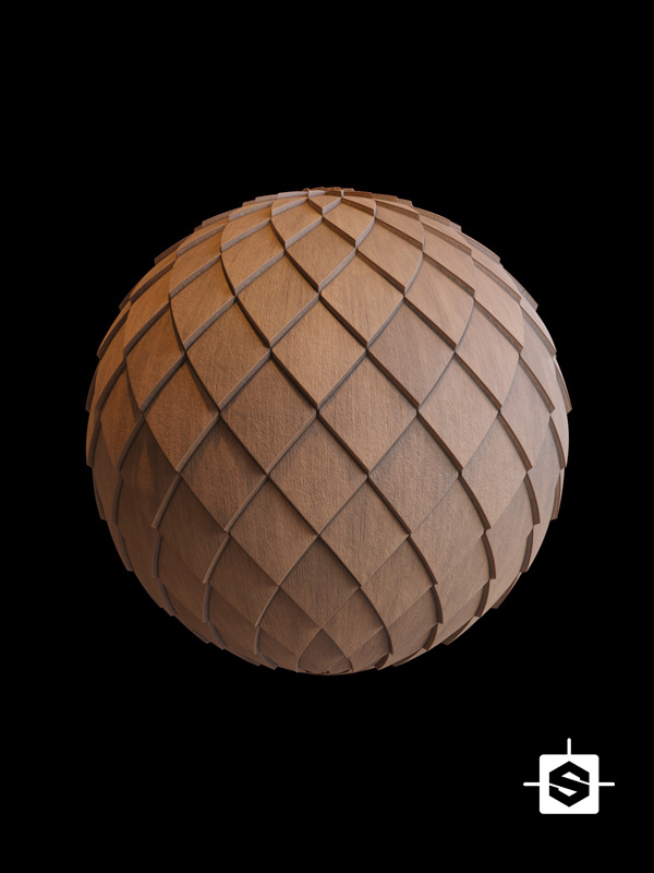 free seamless pbr wood tiles texture