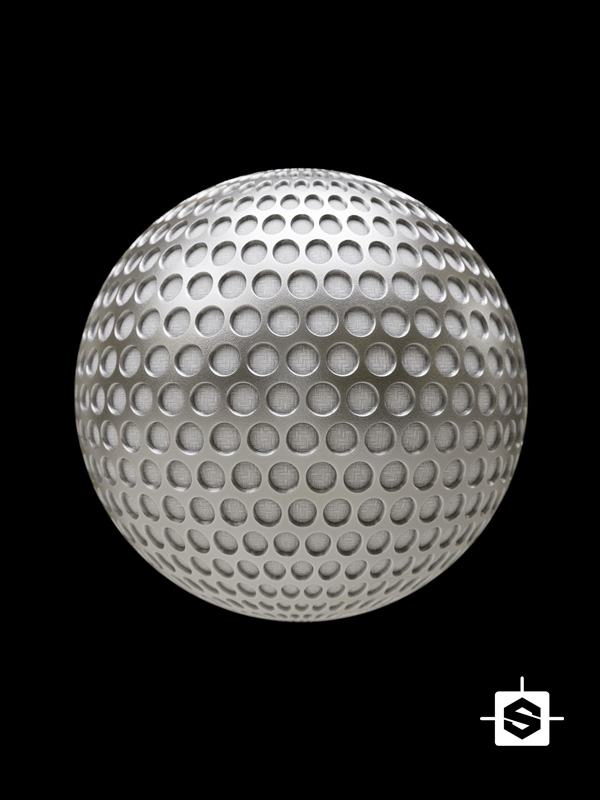 metal grill fabric textile microphone mic speaker