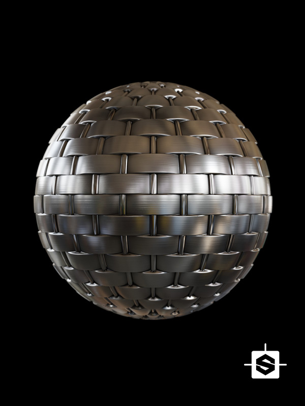 metal weave brushed sci-fi scifi