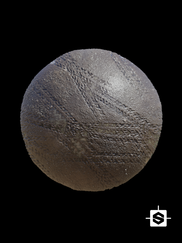 ground floor dirt stones rocks gravel wet puddle water mud tracks tires