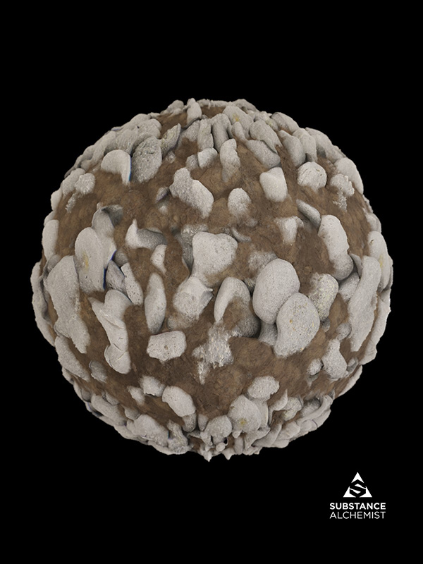 pebbles rock stone dirt riverbed