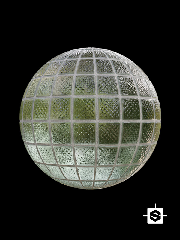 glass block bricks wall