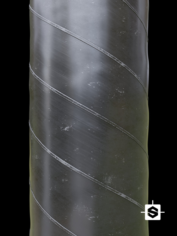 metal spiro duct fumes smoke extraction