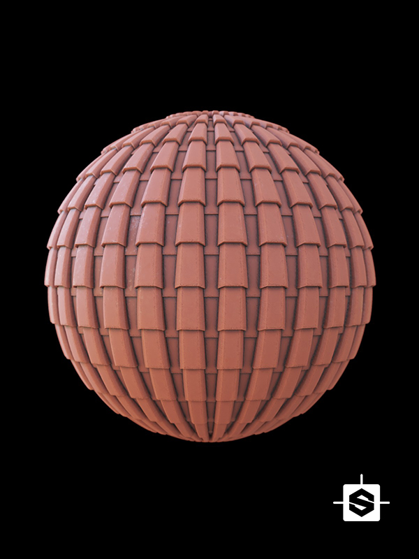 roof tiles terracotta house