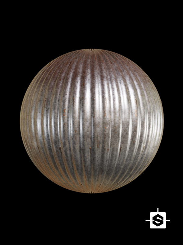 metal corrugated galvanized rust rusted