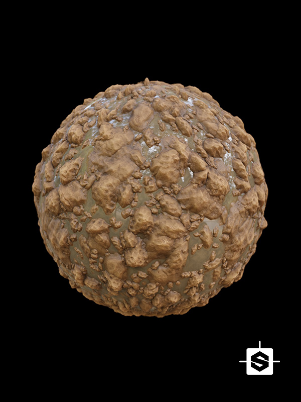 ground wet rocks floor water