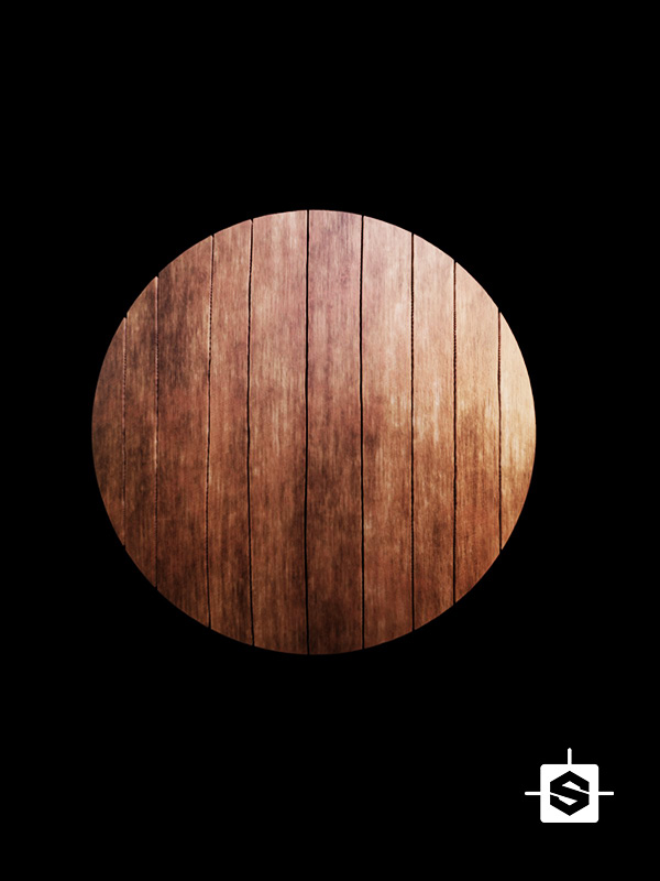wood barrel