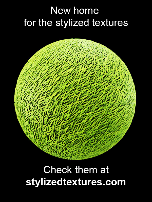 free seamless stylized grass weed cartoon hand painted texture