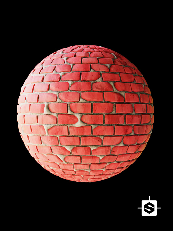 stylized bricks wall blocks