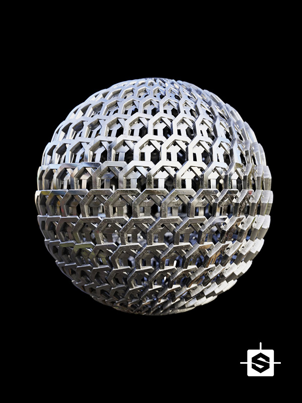 metal mesh weave armor sci-fi scifi