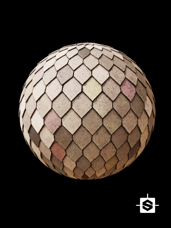 tiles wall facade building old medieval