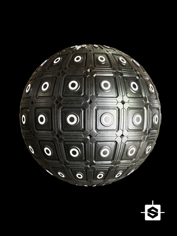 sci-fi scifi sci fi wall ship airship spaceship metallic emission lights