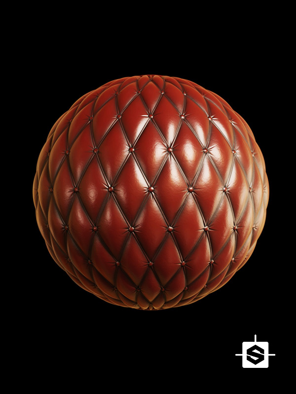 leather padded fabric organic animal