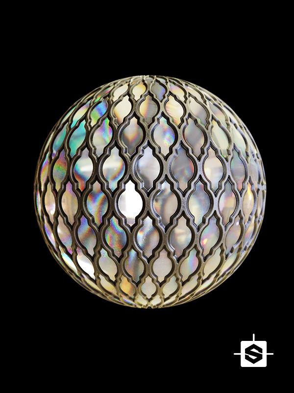 glass window metal iron