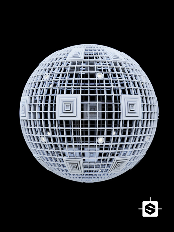 ceiling open cell office