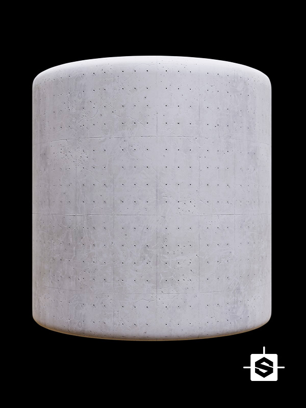 concrete wall cement block holes