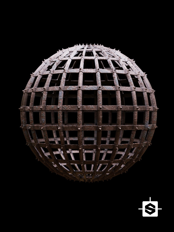 metal gate metallic castle medieval