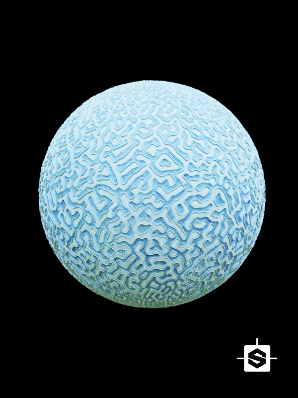 abstract organic animal coral