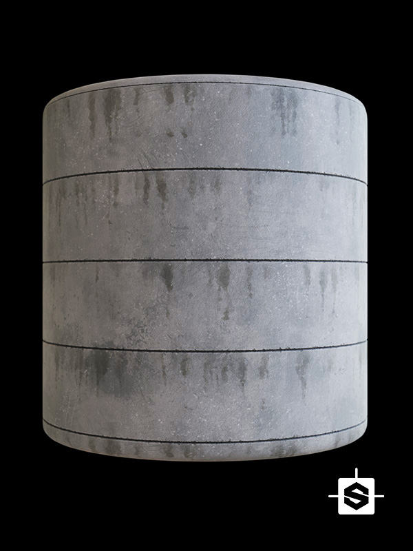 concrete wall cement block holes