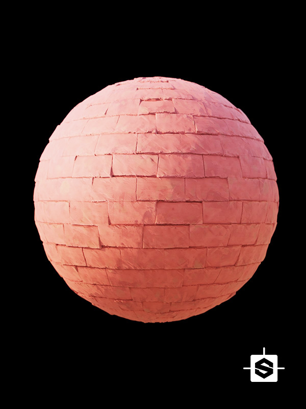 stylized bricks wall