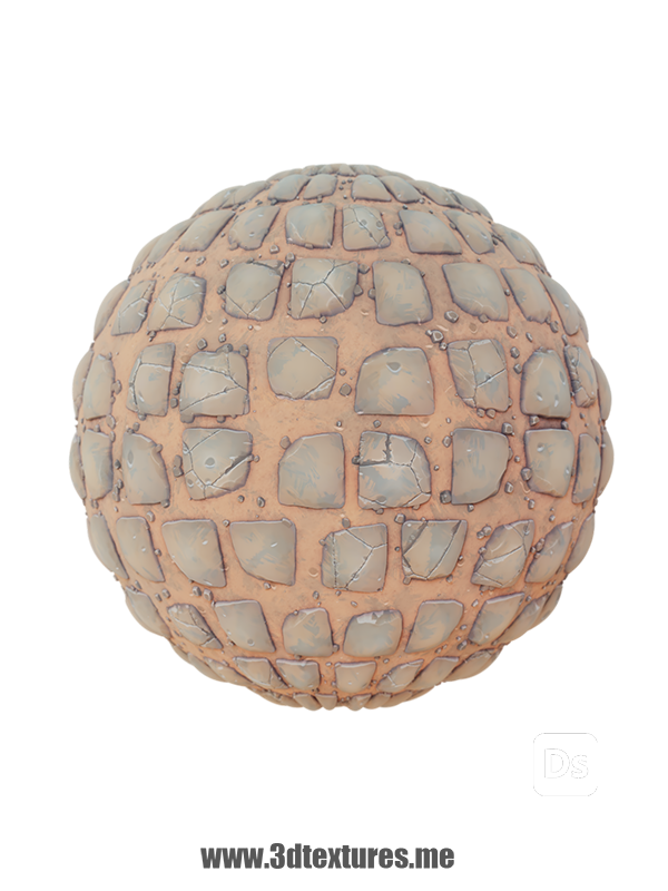 stylized stone floor cartoon cobblestone
