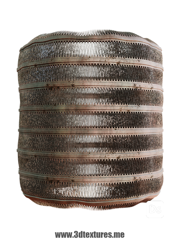 free pbr texture metal radiator car