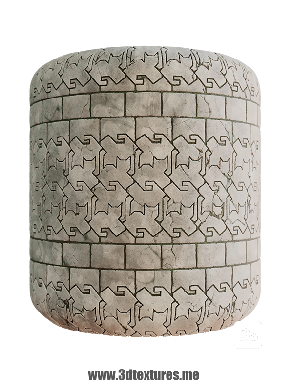 free pbr seamless texture cat concrete tiles floor ground pathway