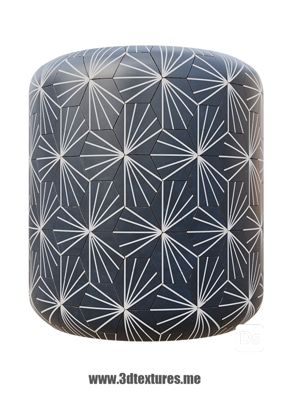 free pbr seamless texture tiles hexagon geometric