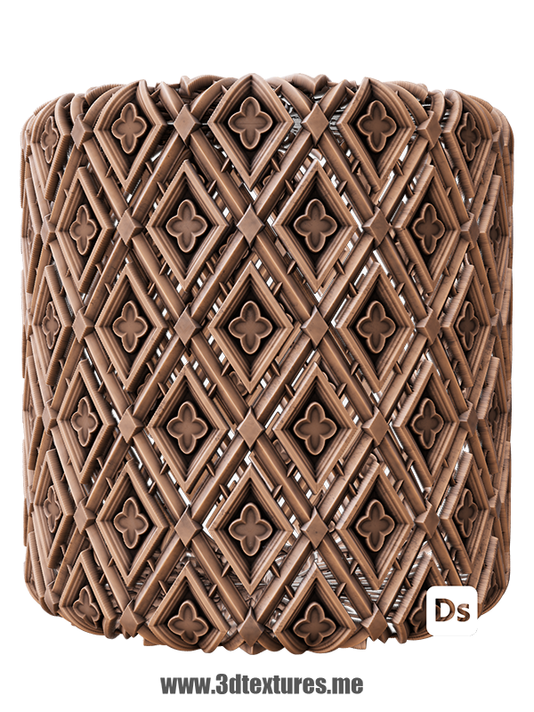 wood ceiling coffers roof house free seamless pbr texture material old vintage wall carved lattice substance designer