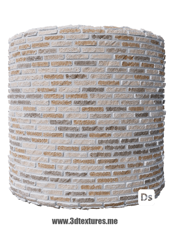free seamless pbr texture stone tiles wall