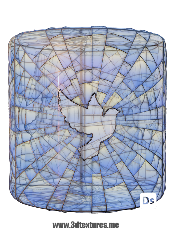 free pbr seamless texture window glass stained panel medieval