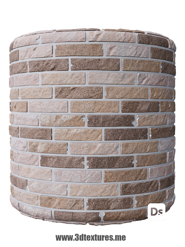 free seamless pbr texture stone tiles wall