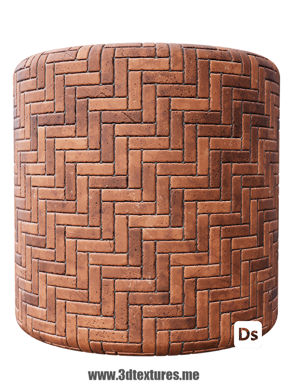 free seamless pbr texture stone tiles wall floor terracotta brick